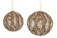 Melrose International Glass ornament