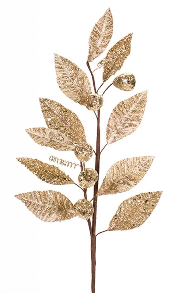 Melrose International Leaf/Pod Spray 27.5"H