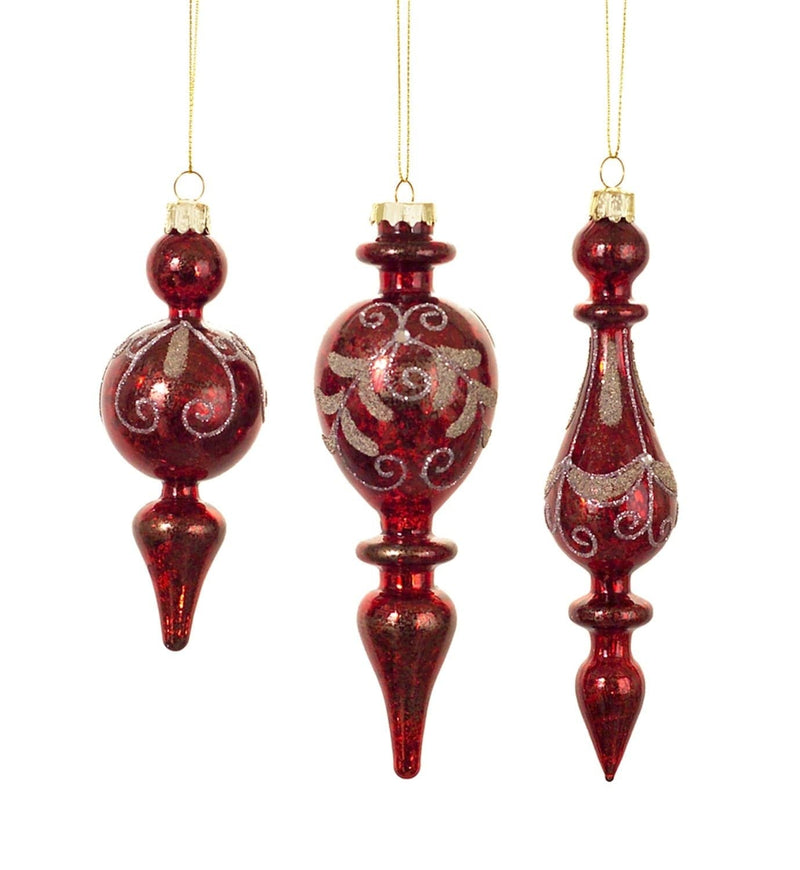 Melrose International Ornaments Decorative Finial Ornament