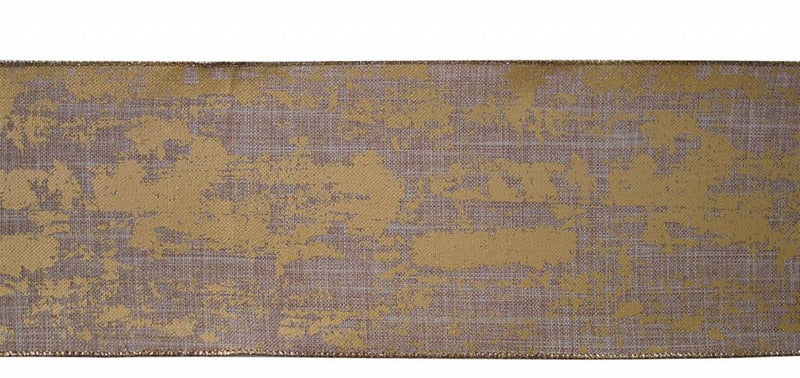 Melrose International Ribbon 4" x 10 Yds. Wired Ribbon Polyester