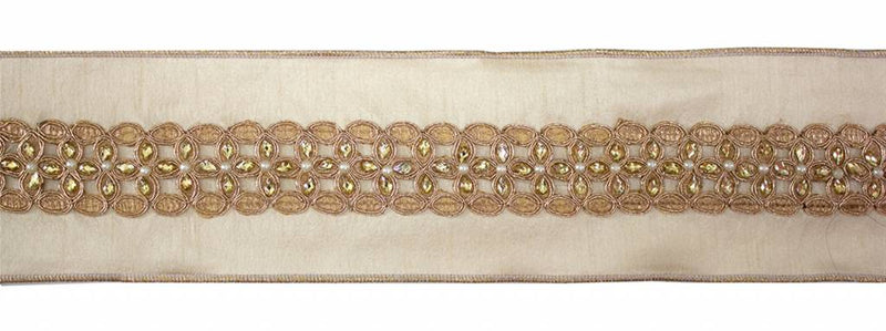 Melrose International Ribbon 4" x 5 Yds. Wired Ribbon Polyester