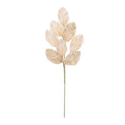 Melrose International Unclassified Magnolia Leaf Spray 27.5”H Polyester