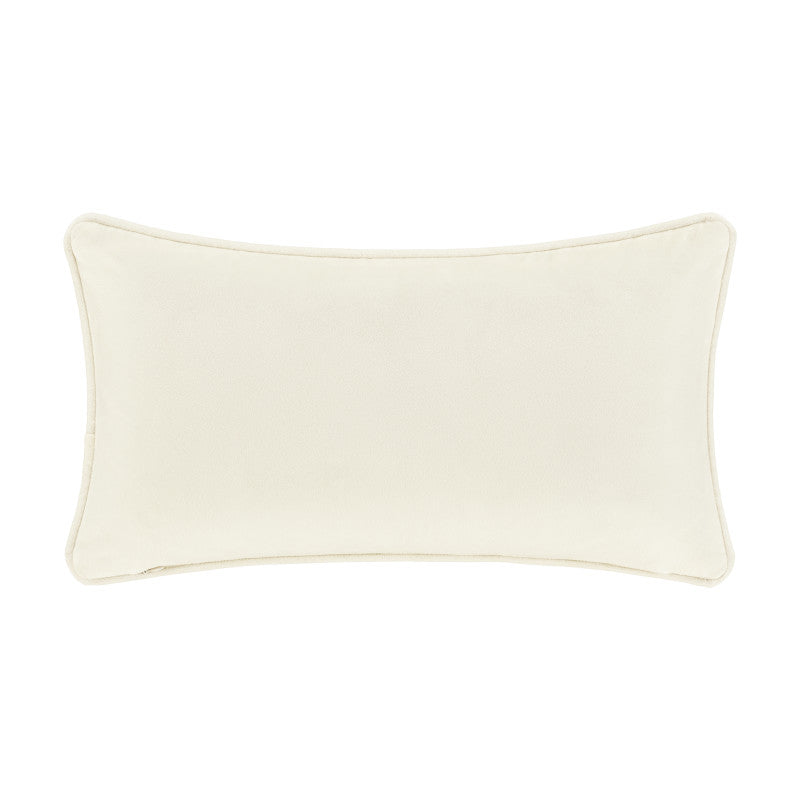 Merry Christmas Pillow Boudoir Embellished Decorative Throw Pillow