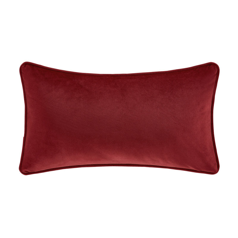 Merry Christmas Pillow Boudoir Embellished Decorative Throw Pillow