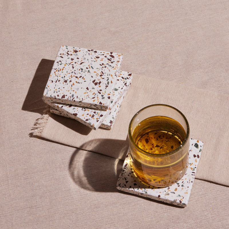 MESO Centro Terrazzo Coasters (Set of Four) by MESO