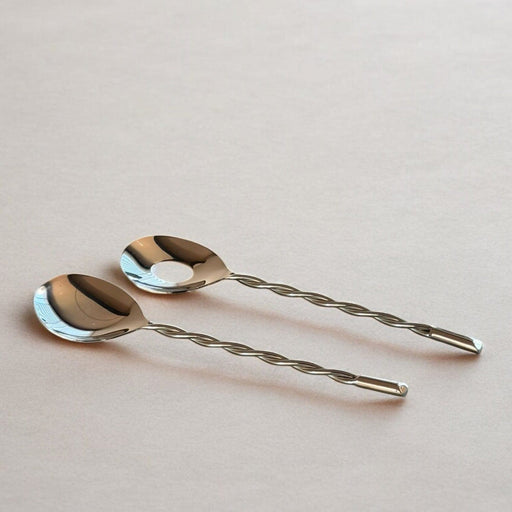 MESO Dining Ankara Twisted Salad Servers by MESO