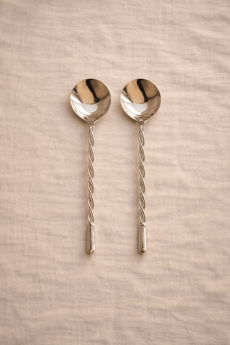MESO Dining Ankara Twisted Salad Servers by MESO