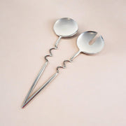 MESO Dining Elisa Silver Servers (Set of 2) by MESO