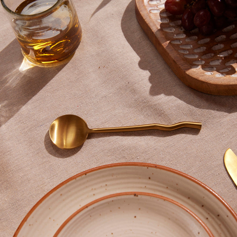 MESO Dining Emma Flatware Brass (Set of 20) by MESO