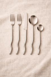 MESO Dining Emma Silver Flatware (Set of 20) by MESO