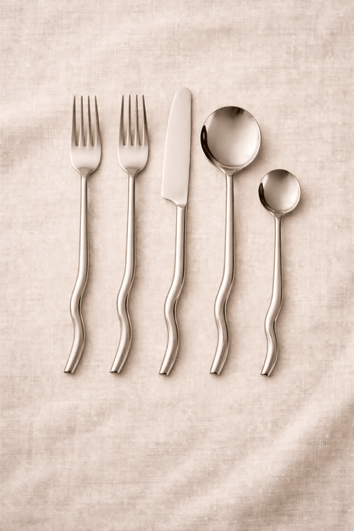 MESO Dining Emma Silver Flatware (Set of 20) by MESO