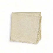 MESO Dining Natural Ivory Napkins (Set of 4) by CECILIADENADIE studio