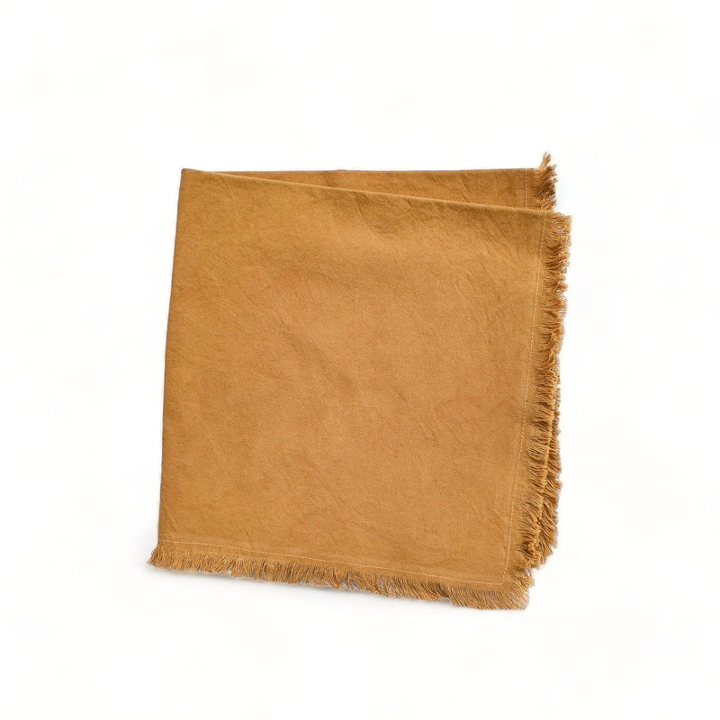 MESO Dining Zapote Cotton Napkins (Set of 4) by CECILIADENADIE studio