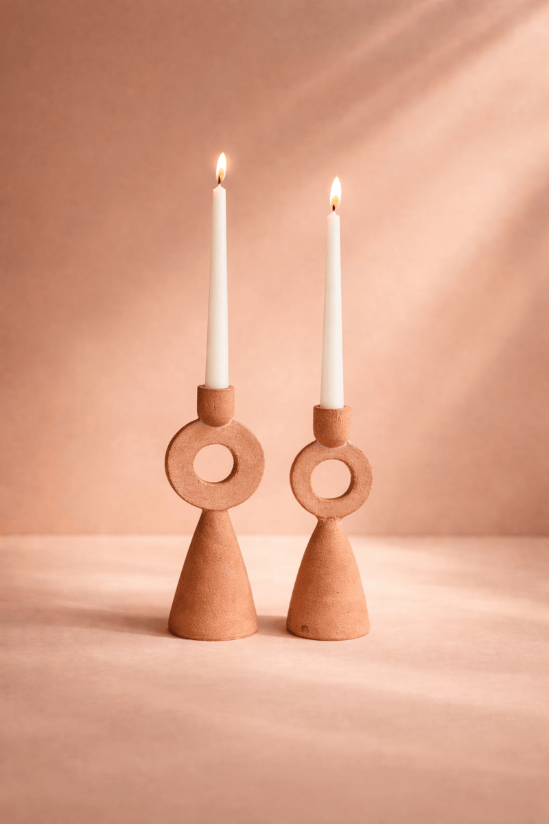 MESO Gifts and Accessories Azu & Asha Candle Holder by MESO