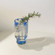 MESO Glassware Frida Tall Glasses Blue & Clear (Set of 4) by MESO