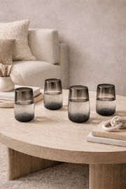 MESO Glassware Mario Smoke T Glasses Set of Four by MESO