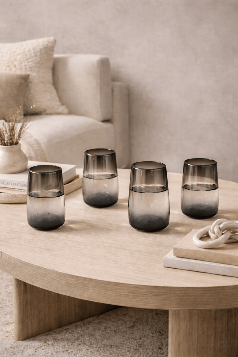 MESO Glassware Mario Smoke T Glasses Set of Four by MESO