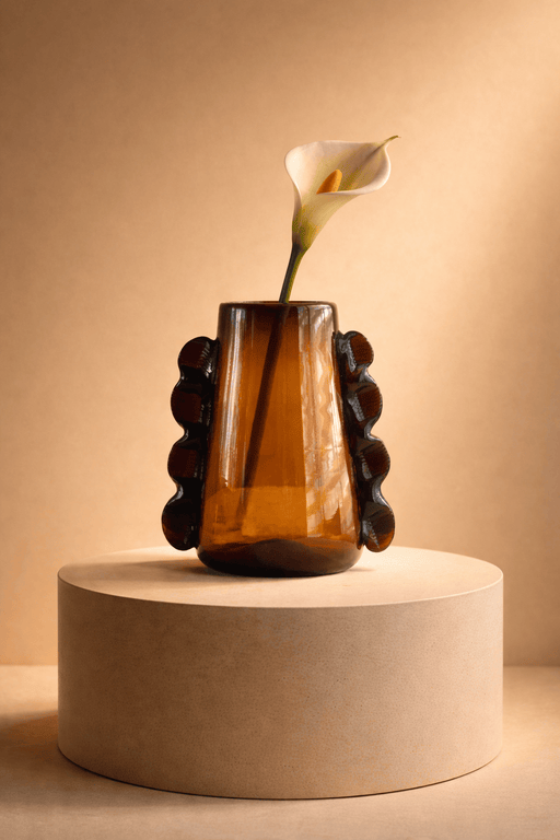 MESO Home Decor Betta Vase Amber by MESO
