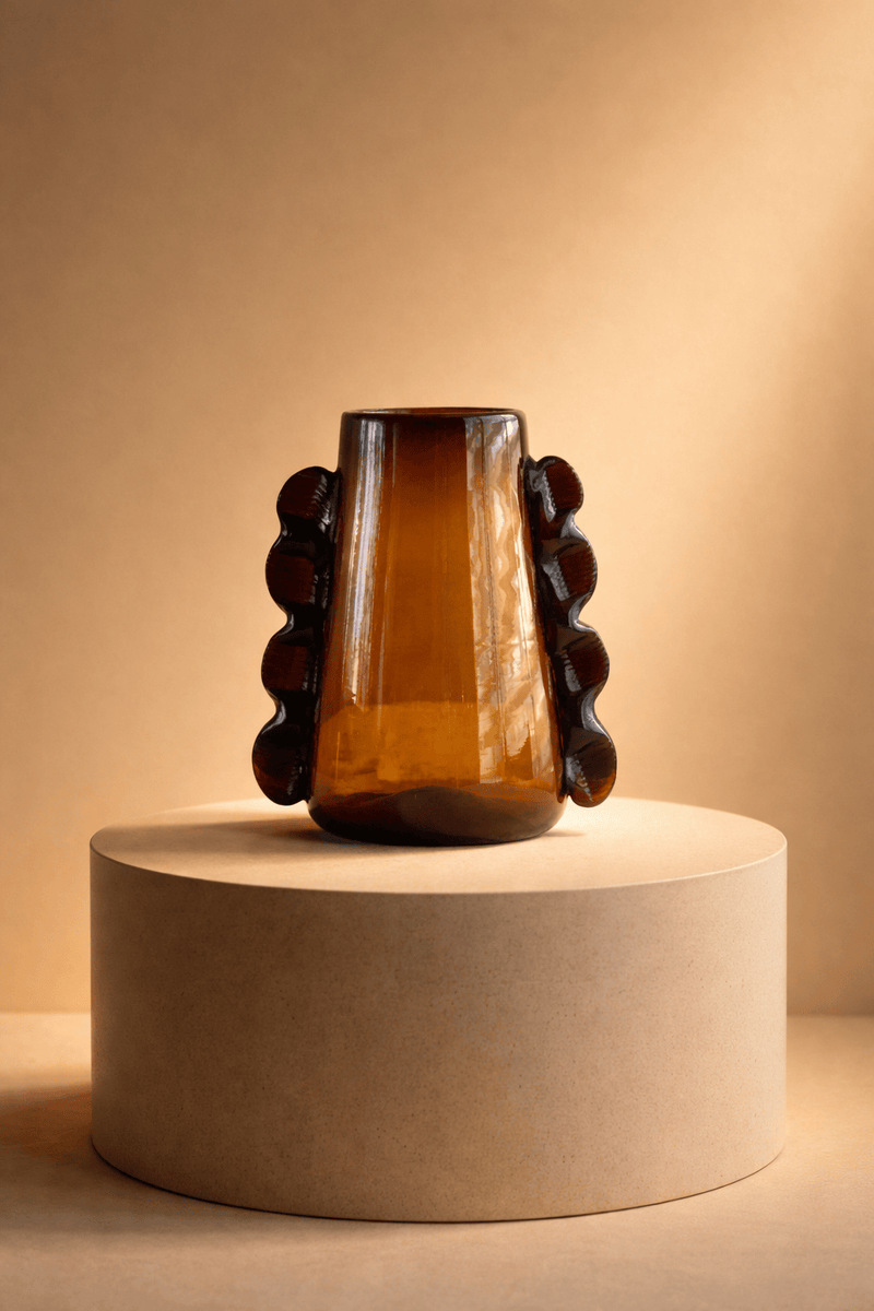 MESO Home Decor Betta Vase Amber by MESO