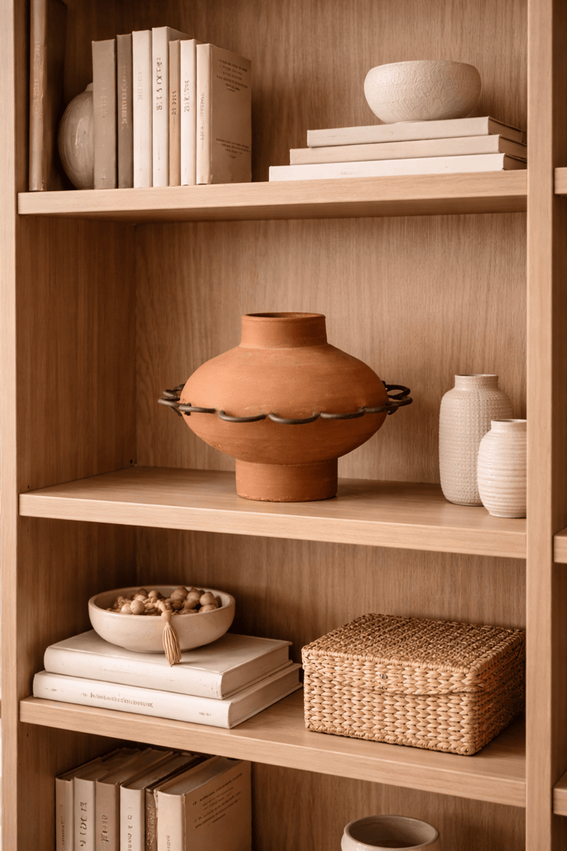 MESO Home Decor Eli Terracotta Vessel by Diego Olivero Studio