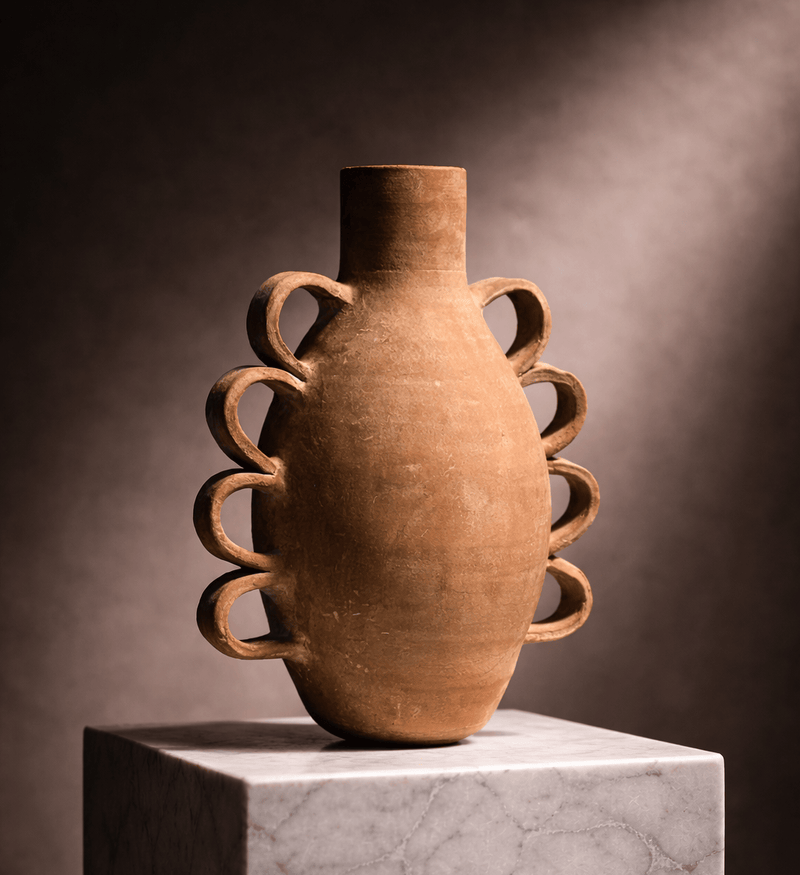 MESO Home Decor Erna Terracotta Vessel by MESO