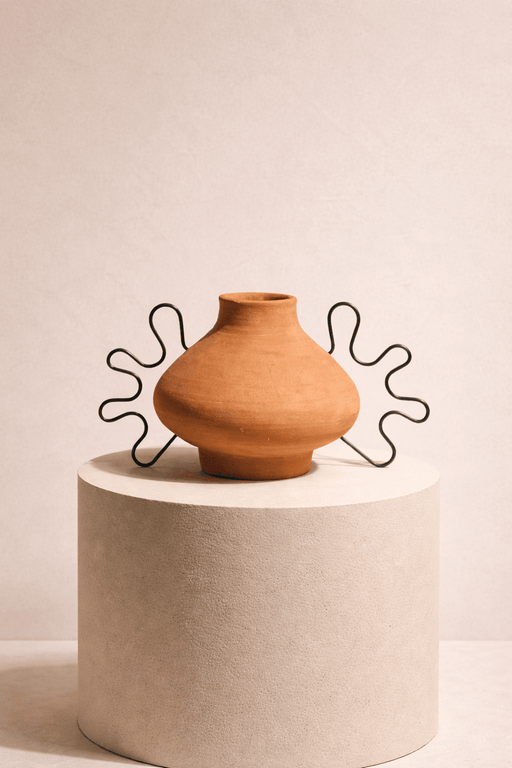 MESO Home Decor Ines Terracota Vessel by Diego Olivero Studio