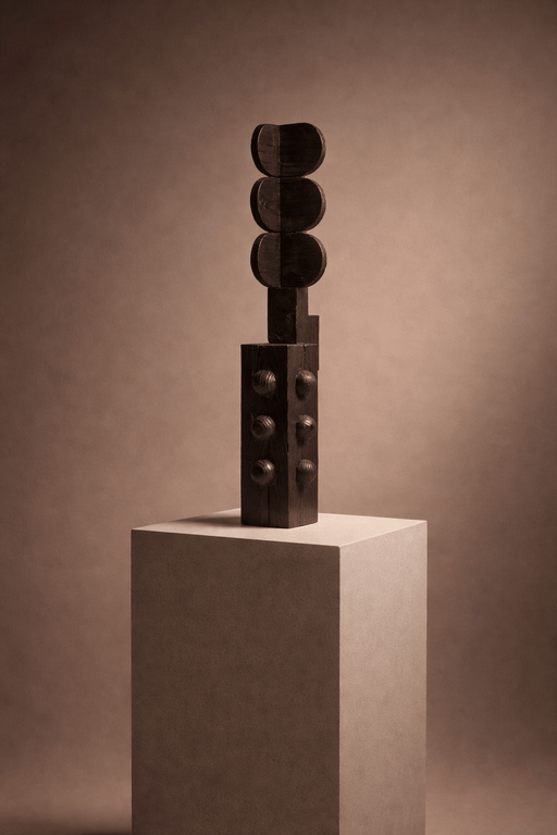 MESO Home Decor Jamas Wood Sculpture by Diego Olivero Studio