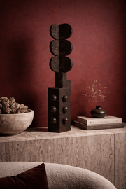 MESO Home Decor Jamas Wood Sculpture by Diego Olivero Studio