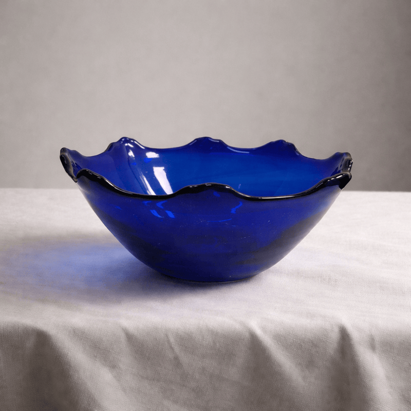 MESO Home Decor Parras Blue Bowl  by MESO
