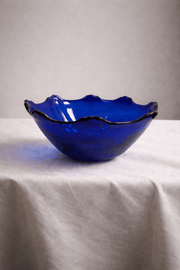 MESO Home Decor Parras Blue Bowl  by MESO