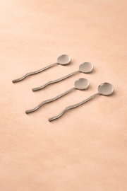 MESO Kitchen Nadia Spoon Steel (Set of 4) by MESO