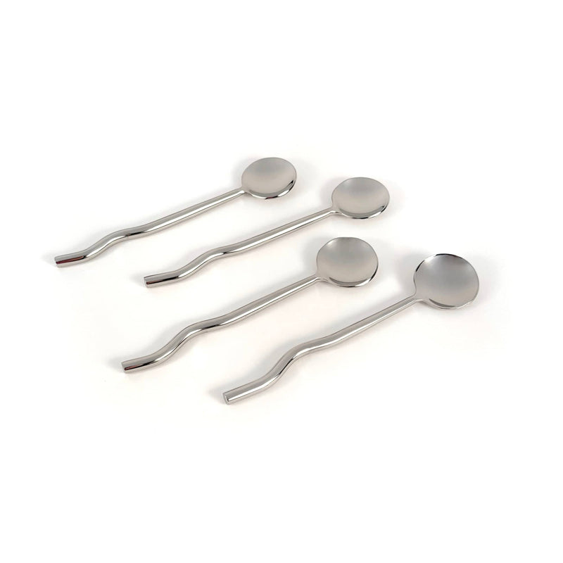MESO Kitchen Nadia Spoon Steel (Set of 4) by MESO