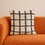MESO Pillows Grid Wool Pillow Cover by Diego Olivero Studio