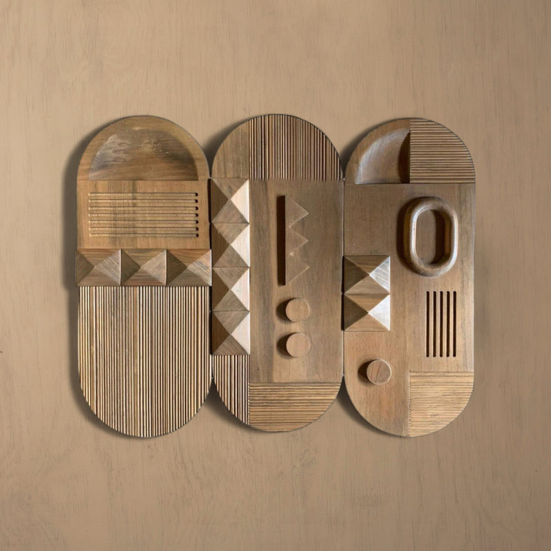 MESO Planos Wooden Wall Art by Diego Olivero Studio