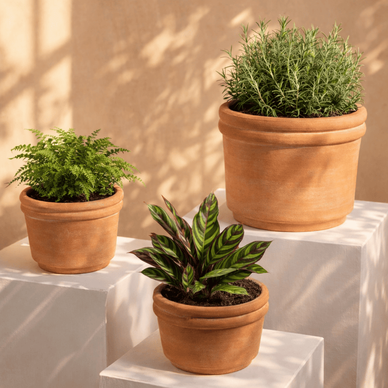 MESO Planter Felipe Terracotta Planters by MESO