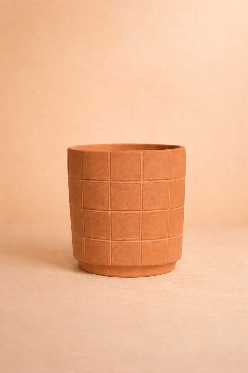 MESO Planter Grid Terracotta Planters by MESO