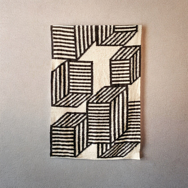 MESO Rugs Cubos Wool Rug by Diego Olivero Studio