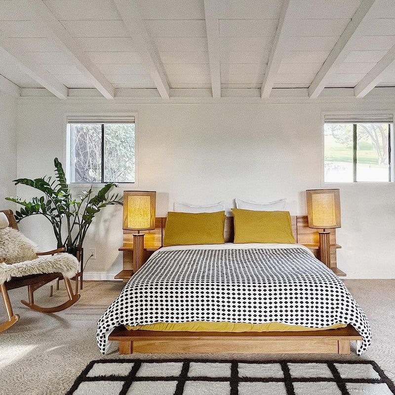 MESO Rugs Grid Wool Rug by Diego Olivero Studio