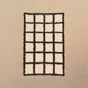 MESO Rugs Grid Wool Rug by Diego Olivero Studio