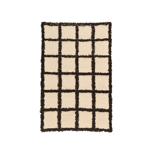 MESO Rugs Grid Wool Rug by Diego Olivero Studio