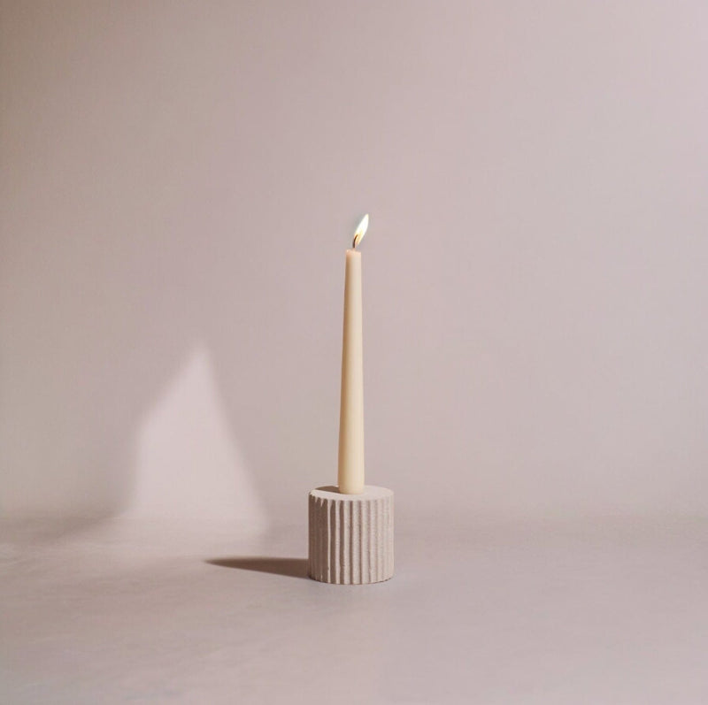 MESO Sandstone Candle Holders