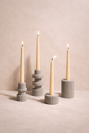 MESO Sandstone Candle Holders