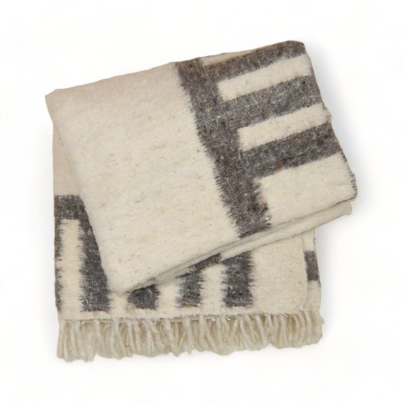 MESO Throw Jocote Napped Wool Throw by MESO