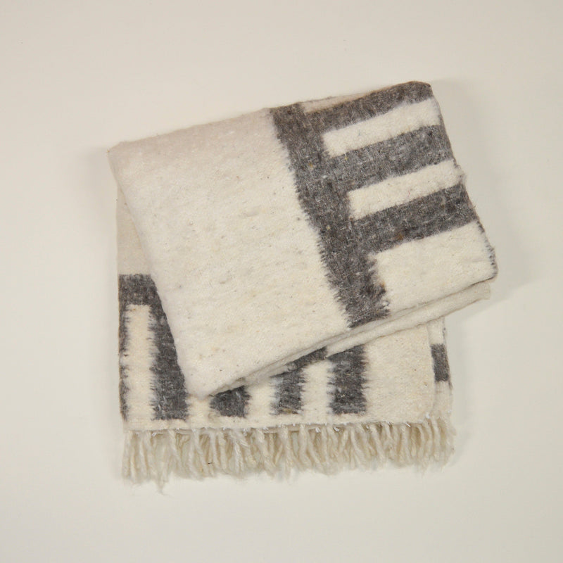 MESO Throw Jocote Napped Wool Throw by MESO