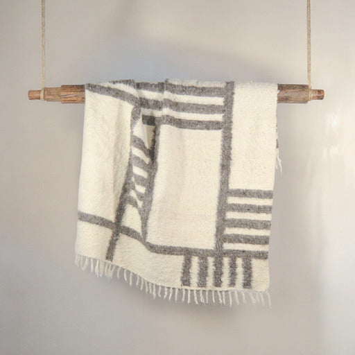MESO Throw Jocote Napped Wool Throw by MESO