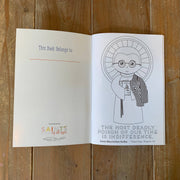 Meyer Market Designs Catholic Saints Coloring Book. Catholic Coloring Book Gift. Saint Coloring. JPII, Mother Teresa, Joan of Arc. First communion. Mass Bag.: 10