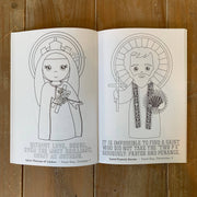Meyer Market Designs Catholic Saints Coloring Book. Catholic Coloring Book Gift. Saint Coloring. JPII, Mother Teresa, Joan of Arc. First communion. Mass Bag.: 10