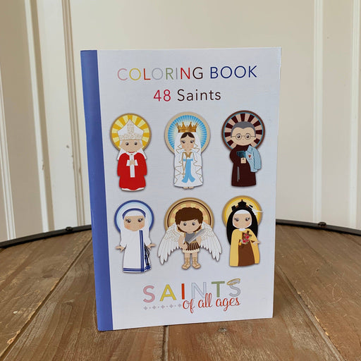 Meyer Market Designs Catholic Saints Coloring Book. Catholic Coloring Book Gift. Saint Coloring. JPII, Mother Teresa, Joan of Arc. First communion. Mass Bag.: 10