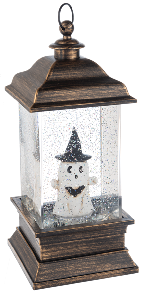 LED Light Up Shimmer Ghost Lantern