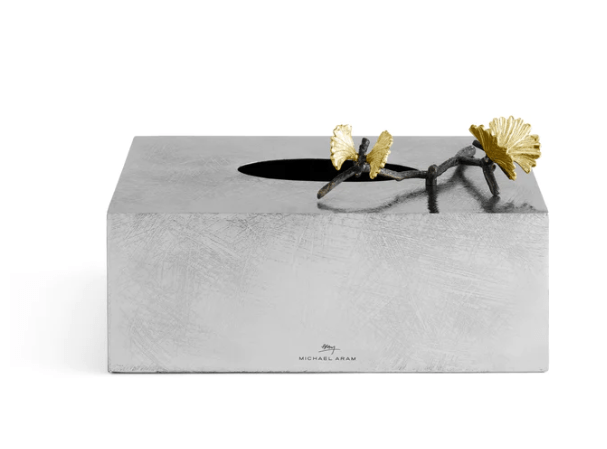 Michael Aram Accessories Michael Aram Butterfly Ginkgo Rectangular Tissue Box